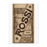 Rossi, 'Italian Tragedian' Retro Theatre Post Card