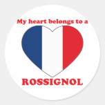 Rossignol Round Stickers