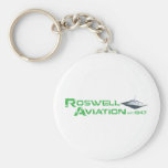 Roswell Aviation Key Chain