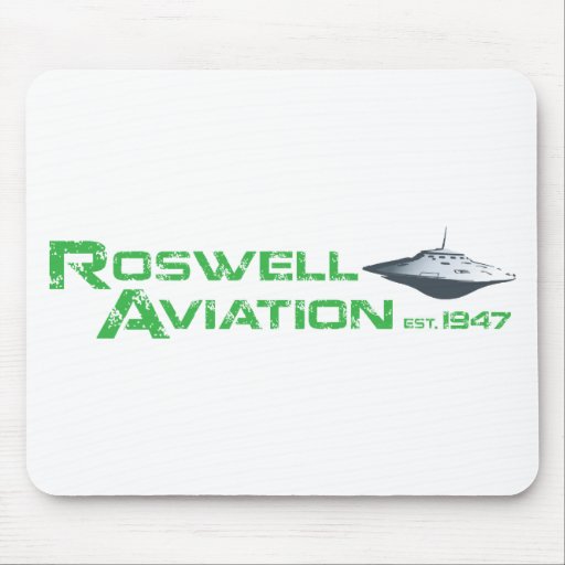 Roswell Aviation Mouse Mats