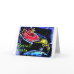 Roswell Santa Card