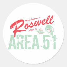 Roswell Sticker