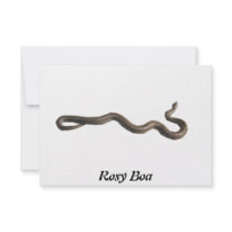 Rosy Boa RSVP