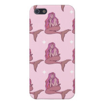 Rosy Mermaids iPhone 5 Case