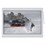 Rotary snowplow, Bernina Line, Switzerland Greeting Cards