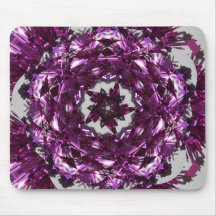 Rotating Pink ribbon Mouse Pads