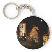 Rothenburg Germany in Moonlight