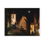 Rothenburg Germany in Moonlight postcards