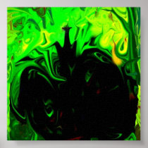 rotten apple canvas