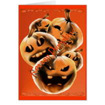 Rotten Pumpkins Card