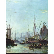 Rotterdam By Jongkind Johan Barthold (Best Quality Cut Out