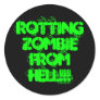 Rotting Zombie Sticker