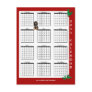 Rottweiler 2011 Christmas Wishes Calendar Postcard