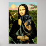 Rottweiler (#3) - Mona Lisa posters