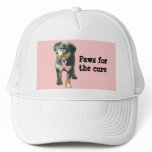 Rottweiler Breast Cancer Hat