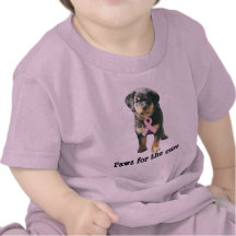 Rottweiler Breast Cancer Toddler Unisex Shirt