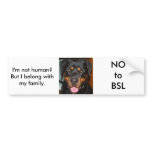 Rottweiler BSL bumper stickers