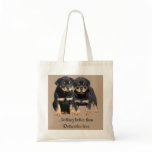 Rottweiler Buddies Tote Bag