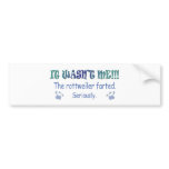 Rottweiler bumper stickers
