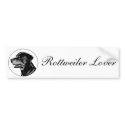 Rottweiler bumpersticker