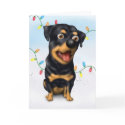 Rottweiler Christmas cards