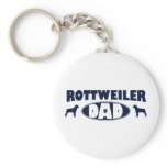 Rottweiler Dad keychains