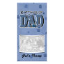 Rottweiler DAD Photo Card Template