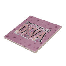 Rottweiler DIVA Ceramic Tile