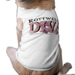 Rottweiler DIVA Dog T Shirt