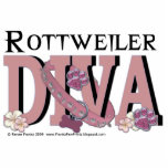 Rottweiler DIVA photo sculptures