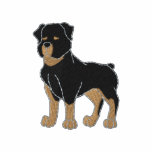 Rottweiler embroidered shirts