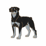 Rottweiler embroidered shirts