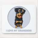 Rottweiler Granddog mousepads