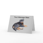 Rottweiler Greeting Card