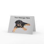 Rottweiler Greeting Card