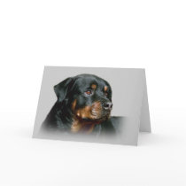 Rottweiler Greeting Card