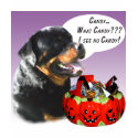 Rottweiler Halloween Candy t-shirts