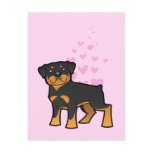 Rottweiler Love Postcard