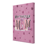 Rottweiler MOM Canvas Prints