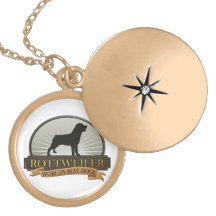 Rottweiler Personalized Necklace