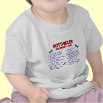 ROTTWEILER Property Laws 2 t-shirts