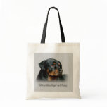 Rottweiler Tote Bag