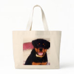 Rottweiler tote bag