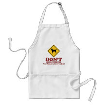 Rottweiler (Undocked Tail) Apron
