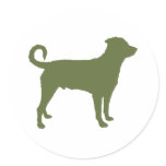 Rottweiler (Undocked Tail) stickers