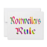 Rottweilers Rule invitations