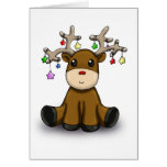 Roudolf with Coloured Stars Cards