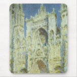Rouen Cathedral, West Facade Sunlight Claude Monet Mousepad