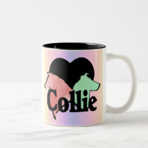 Rough and Smooth Collie Lovers Coffee Mugs