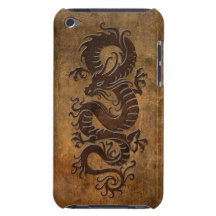 Rough Chinese Dragon Case-Mate iPod Touch Case